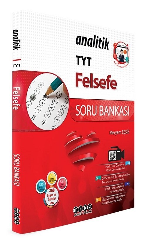 Merkez YKS TYT Felsefe Analitik Soru Bankası Merkez Yayınları