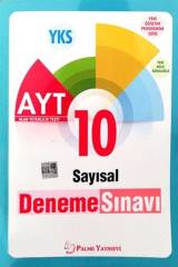 Palme YKS AYT Sayısal 10 Deneme Sınavı Palme Yayınevi