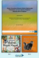 Vizetek Erken Çocukluk Dönemi Müzik Eğitiminde Tekerleme ve Yuva Şarkısı Kitapları, Resimli Ninni Kitapları - Esra Yücesan Vizetek Yayıncılık