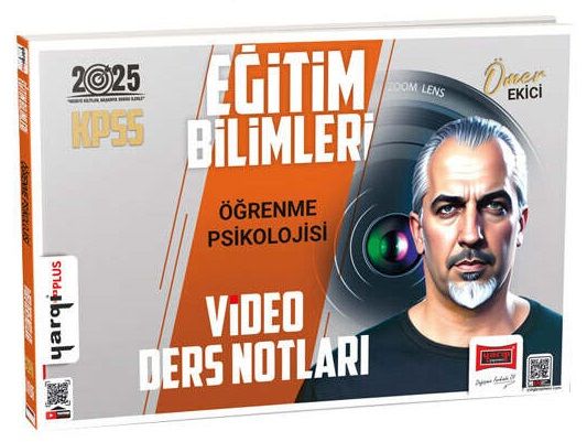 Yargı 2025 KPSS Eğitim Bilimleri Öğrenme Psikolojisi Video Ders Notları - Ömer Ekici Yargı Yayınları