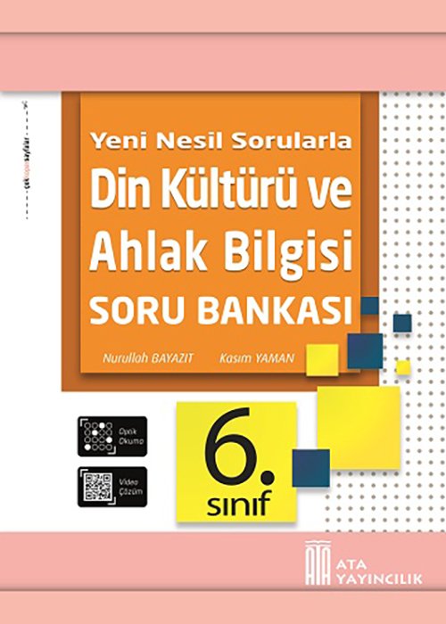 Ata Yayıncılık 6. Sınıf Din Kültürü ve Ahlak Bilgisi Soru Bankası Ata Yayıncılık