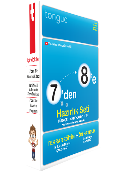 Tonguç 7 den 8 e LGS Hazırlık Seti Tonguç Akademi