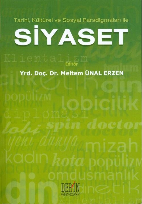 Derin Yayınları Siyaset - Meltem Ünal Erzen Derin Yayınları