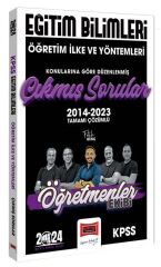 Yargı 2024 KPSS Eğitim Bilimleri Öğretim İlke ve Yöntemleri Öğretmenler Ekibi Çıkmış Sorular Son 10 Yıl Konularına Göre Çözümlü - Fatih Genç Yargı Yayınları