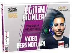 Yargı 2025 KPSS Eğitim Bilimleri Program Geliştirme Video Ders Notları - Umut Gürpınar Yargı Yayınları