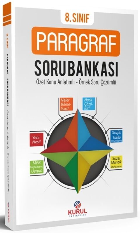 Kurul 8. Sınıf Paragraf Soru Bankası Kurul Yayıncılık