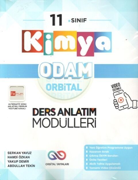 Orbital 11. Sınıf Kimya Odam Orbital Ders Anlatım Modülleri Orbital Yayınları