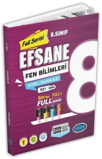 Efsane 8. Sınıf Fen Bilimleri Full Serisi Soru Bankası Efsane Yayınları