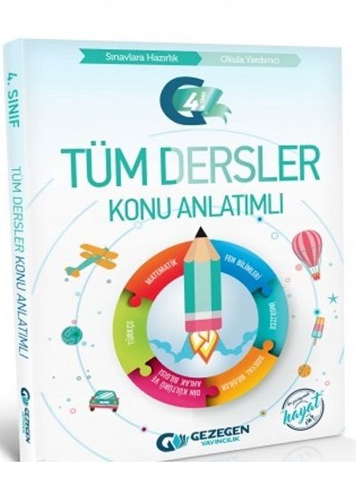 Gezegen 4. Sınıf Tüm Dersler Konu Anlatımı Gezegen Yayınları