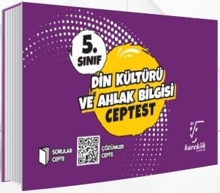 Karekök 5. Sınıf Din Kültürü ve Ahlak Bilgisi Cep Test Karekök Yayınları