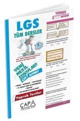 Çapa 8. Sınıf LGS Tüm Dersler Yaprak Test Çapa Yayınları