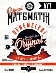 Orijinal YKS AYT Matematik 11 Deneme Orijinal Yayınları