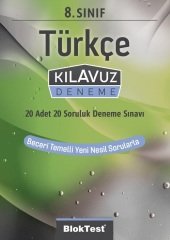 Blok Test 8. Sınıf Türkçe Kılavuz Deneme Blok Test Yayınları