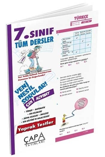 Çapa 7. Sınıf Tüm Dersler Yaprak Test Çapa Yayınları