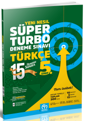 Model 5. Sınıf Türkçe Süper Turbo 15 Deneme Model Eğitim Yayınları