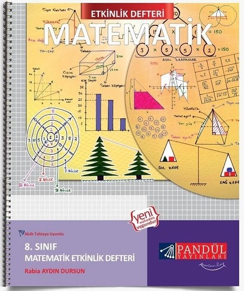 Pandül 8. Sınıf Matematik Etkinlik Defteri Pandül Yayınları