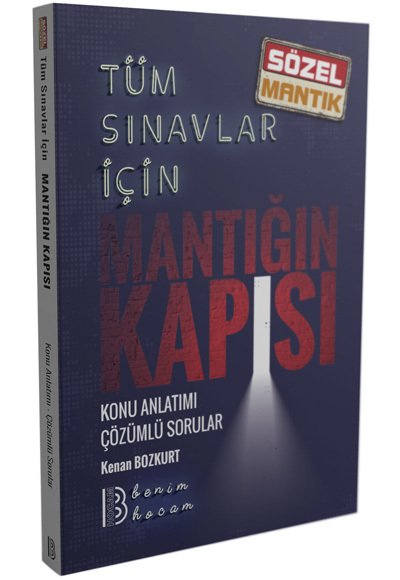 Benim Hocam 2018 Sözel Mantık Mantığın Kapısı Konu Anlatımlı Benim Hocam Yayınları