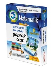 Çanta 5. Sınıf Matematik 8 Öğrencilik Kutu Yaprak Test Çanta Yayınları