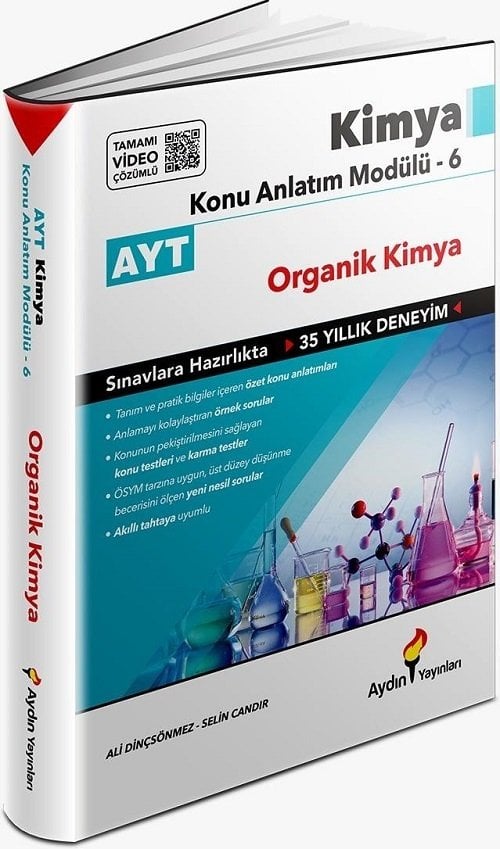 Aydın YKS AYT Kimya Konu Anlatım Modülü-6 (Organik Kimya) Aydın Yayınları