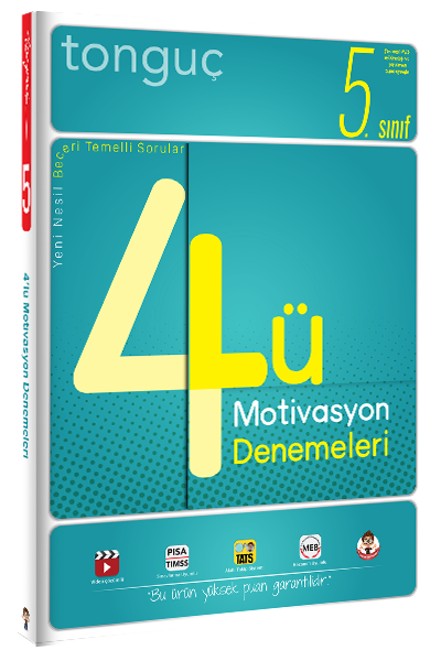 Tonguç 5. Sınıf 4 lü Motivasyon Denemeleri Tonguç Akademi Yayınları