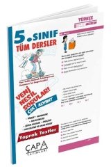 Çapa 5. Sınıf Tüm Dersler Yaprak Test Çapa Yayınları