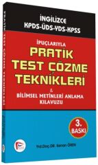 Pelikan KPDS ÜDS YDS KPSS Pratik Test Çözme Teknikleri Pelikan Yayınları