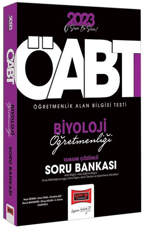 Yargı 2023 ÖABT Biyoloji Öğretmenliği Soru Bankası Yargı Yayınları