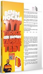 Benim Hocam YKS TYT Türkçe Yaprak Test Çek Kopart - Kadir Gümüş Benim Hocam Yayınları