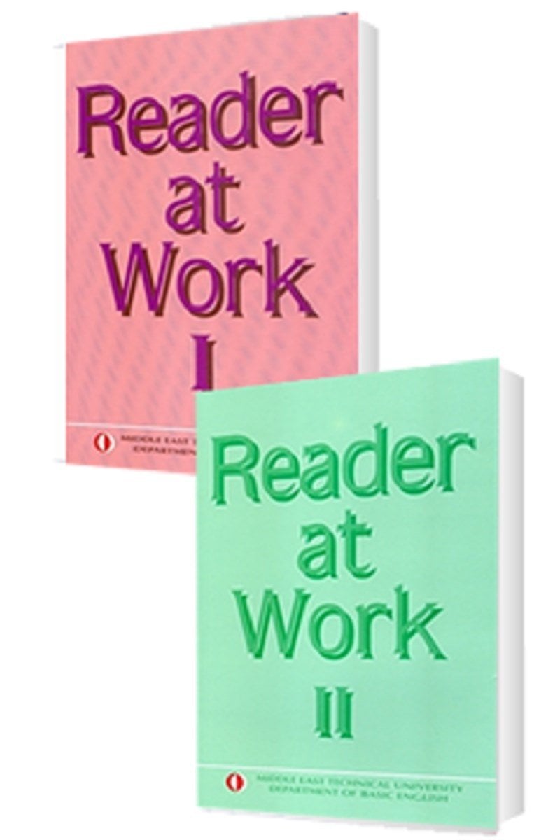 ODTÜ Reader at Work 1-2 2 li Set ODTÜ Yayınları