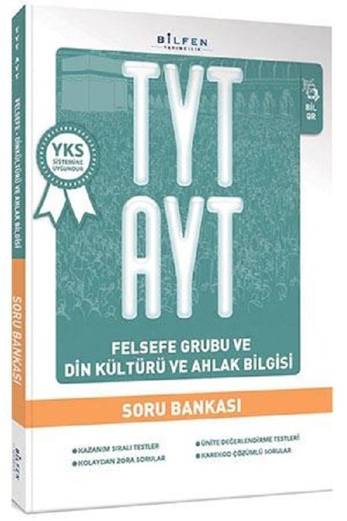 SÜPER FİYAT - Bilfen YKS TYT AYT Felsefe Grubu ve Din Kültürü ve Ahlak Bilgisi Soru Bankası Bilfen Yayınları