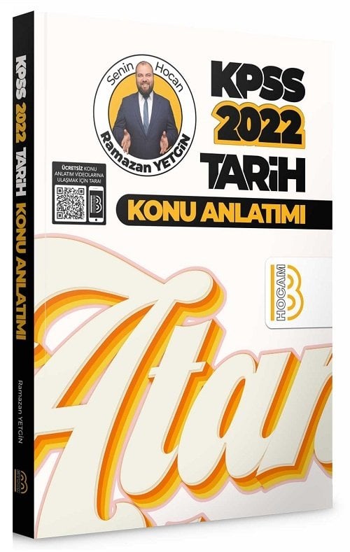 Benim Hocam 2022 KPSS Tarih Konu Anlatımı - Ramazan Yetgin Benim Hocam Yayınları