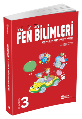 SÜPER FİYAT - SBM 3. Sınıf Fen Bilimleri Etkinlik Çalışma Kitabı SBM Yayınları