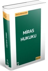 Adalet Miras Hukuku 10. Baskı - Mehmet Ayan Adalet Yayınevi