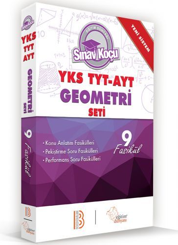 SÜPER FİYAT - Benim Hocam YKS TYT AYT Geometri 9 Fasikül Sınav Koçu Benim Hocam Yayınları