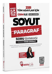 Hoca Kafası 2025 KPSS TYT ALES DGS Soyut Paragraf Soru Bankası Video Çözümlü - Öznur Saat Yıldırım Hoca Kafası Yayınları