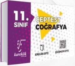 Karekök 11. Sınıf Coğrafya Cep Test Karekök Yayınları