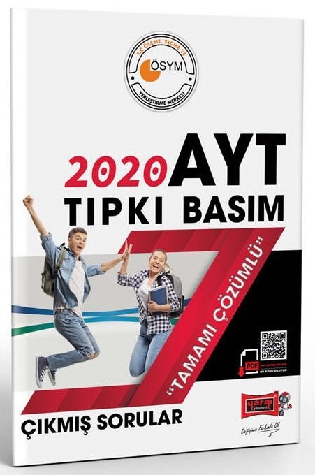 Yargı 2020 YKS AYT Tıpkı Basım Çıkmış Sorular Yargı Yayınları