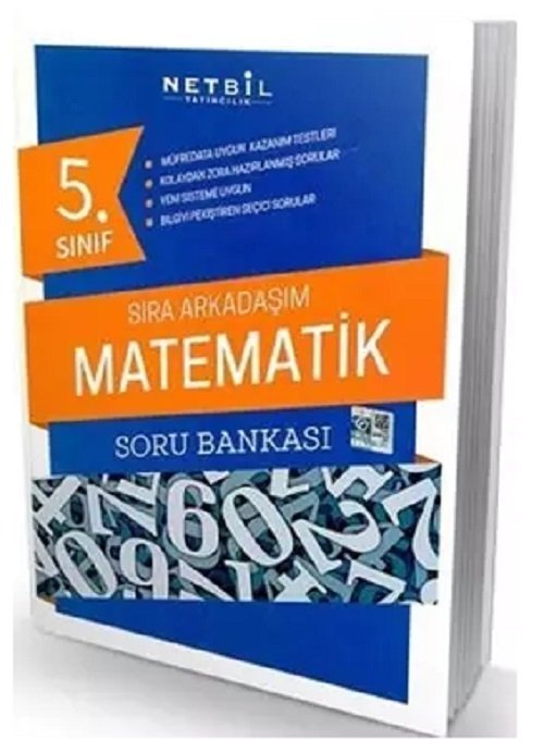 SÜPER FİYAT - Bilfen Netbil 5. Sınıf Matematik Sıra Arkadaşım Soru Bankası Bilfen Netbil Yayınları