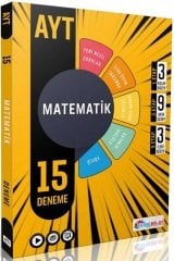 Köşebilgi YKS AYT Matematik 15 Deneme Video Çözümlü Köşebilgi Yayınları