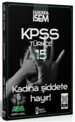 SÜPER FİYAT - İsem 2025 KPSS Türkçe Aşina 15 Deneme Çözümlü - Gizem Ural İsem Yayınları