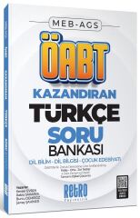 Retro ÖABT MEB-AGS Türkçe Öğretmenliği Dil Bilim, Dil Bilgisi, Çocuk Edebiyatı Kazandıran Soru Bankası Çözümlü Retro Yayıncılık