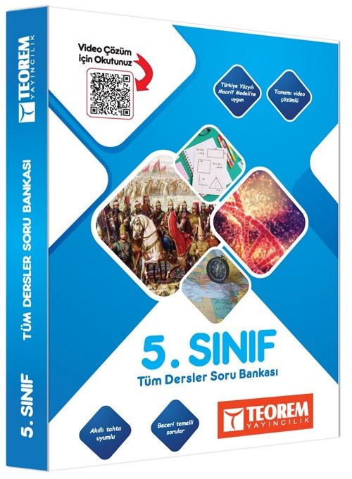 Teorem 5. Sınıf Tüm Dersler Soru Bankası Teorem Yayınları