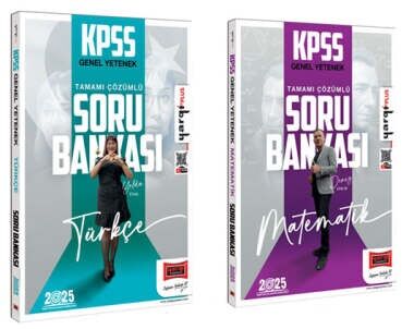 Yargı 2025 KPSS Türkçe+Matematik Soru Bankası 2 li Set Yargı Yayınları