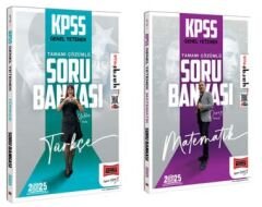 Yargı 2025 KPSS Türkçe+Matematik Soru Bankası 2 li Set Yargı Yayınları