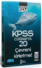 İsem 2025 KPSS Coğrafya Aşina 20 Deneme Çözümlü İsem Yayınları