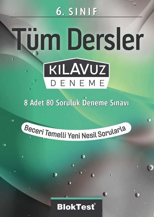 Blok Test 6. Sınıf Tüm Dersler Kılavuz Deneme Blok Test Yayınları