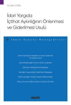 Seçkin İdari Yargıda İçtihat Aykırılığının Önlenmesi ve Giderilmesi Usulü - Zeki Uysal Seçkin Yayınları