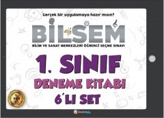 Sıfırbir 1. Sınıf Bilsem Deneme Kitabı 6 lı Set Sıfırbir Yayınları