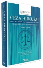 Temsil Lex Legatus Ceza Hukuku Genel Hükümler, Ceza Muhakemesi Hukuku - Metin Kaya Temsil Yayınları