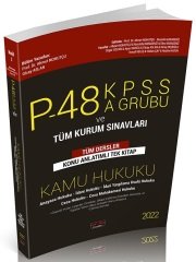 Savaş 2022 KPSS A Grubu P48 Kamu Hukuku Konu Anlatımlı Tek Kitap Savaş Yayınları